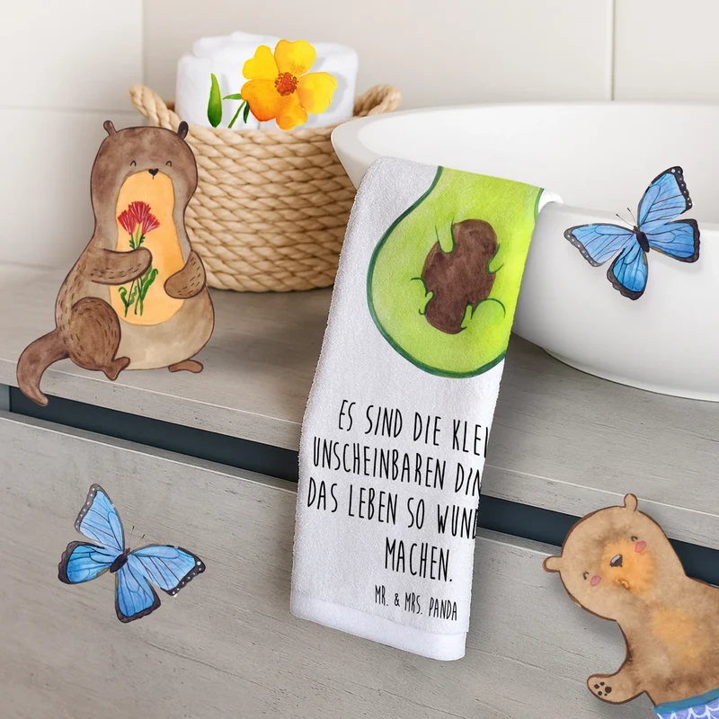 Gästehandtuch Avocado Kern