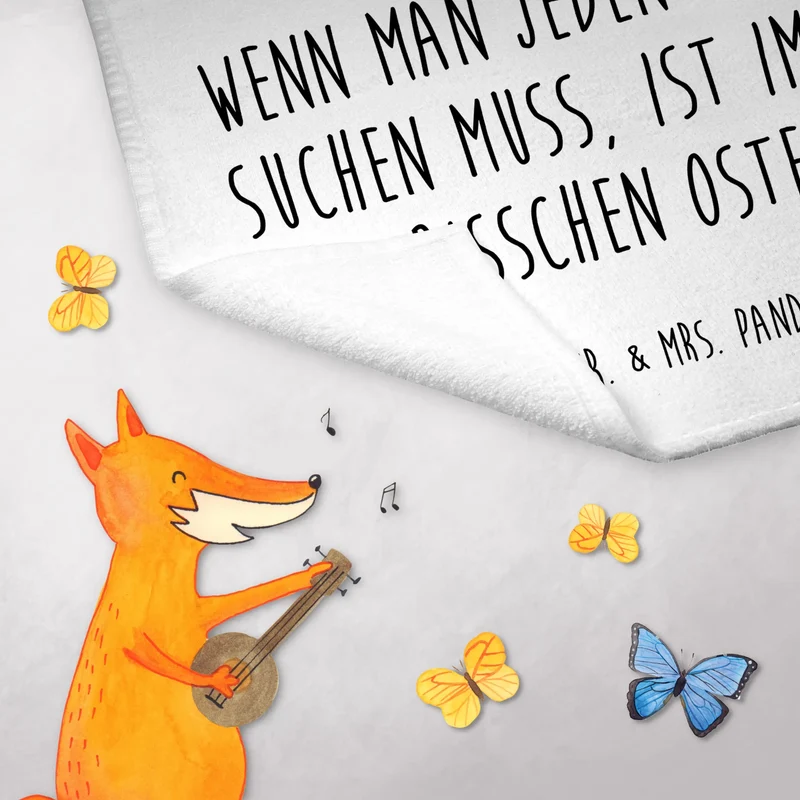 Gästehandtuch Küken Fliegenpilz