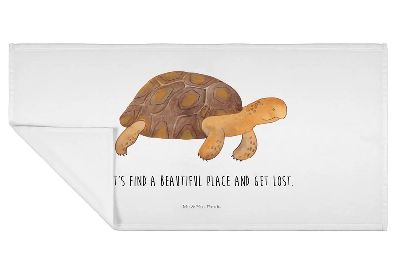 Handtuch Schildkröte Marschieren
