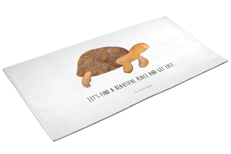 Handtuch Schildkröte Marschieren