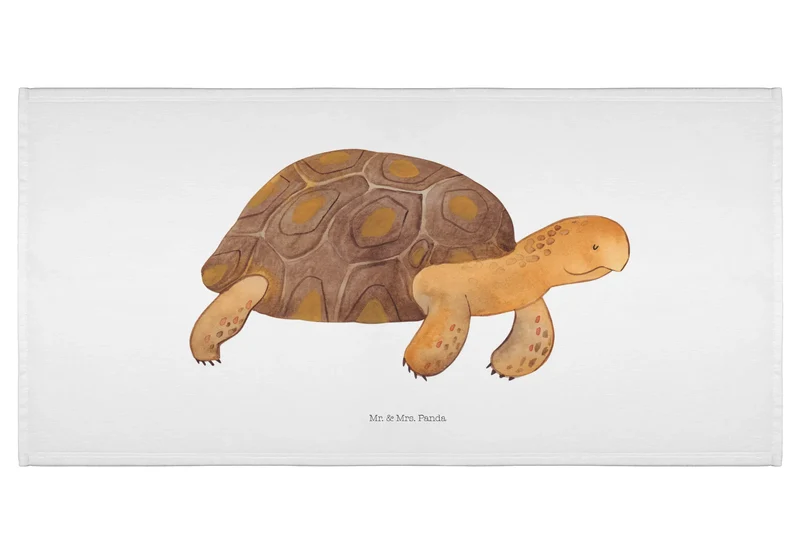 Handtuch Schildkröte Marschieren