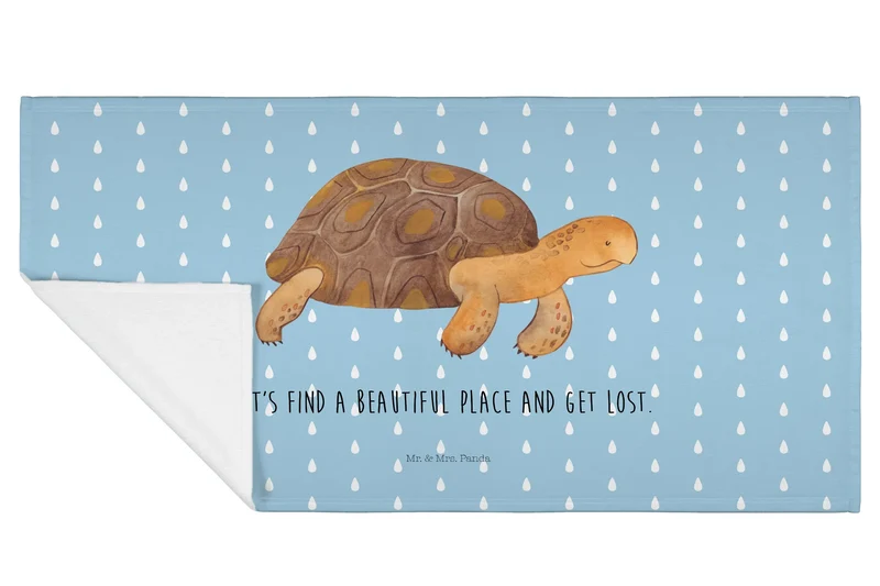 Handtuch Schildkröte Marschieren