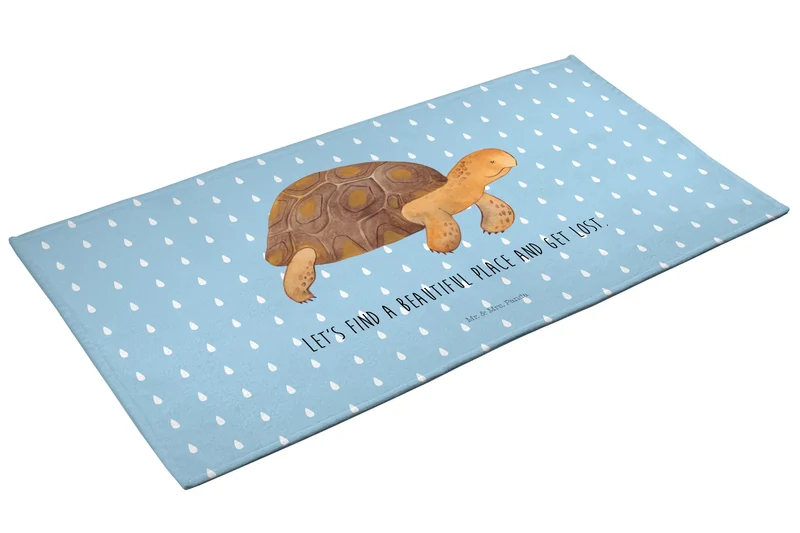 Handtuch Schildkröte Marschieren