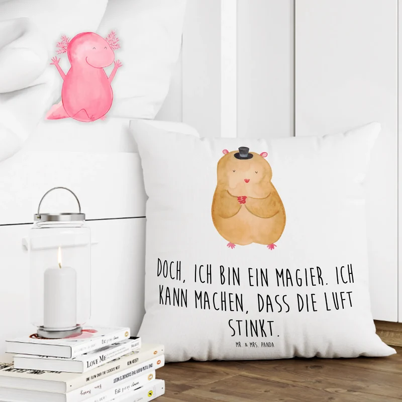 40x40 Kissen Hamster Hut