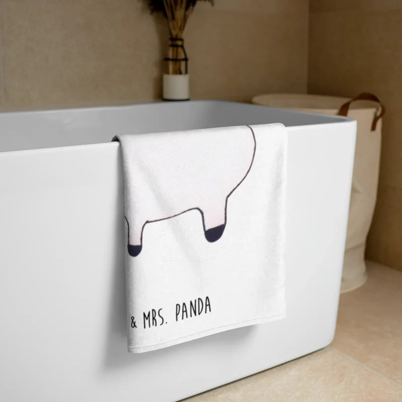 XL Badehandtuch Einhorn Wut