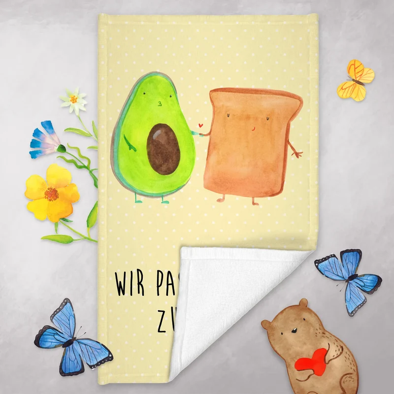 Gästehandtuch Avocado Toast
