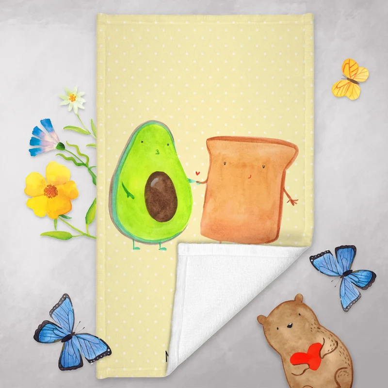 Gästehandtuch Avocado Toast