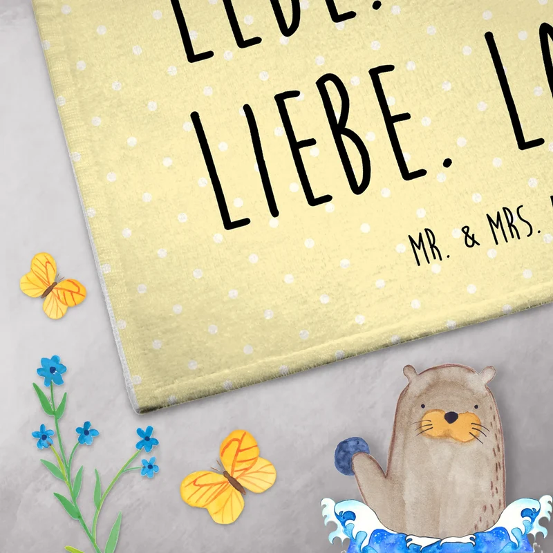 Gästehandtuch Waldtiere Aloha