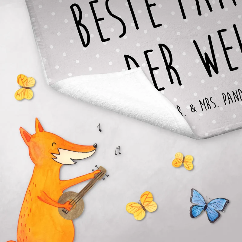 Gästehandtuch Koala Familie zwei
