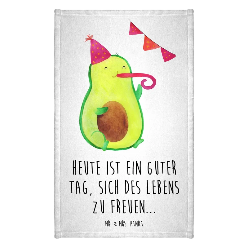 Gästehandtuch Avocado Party