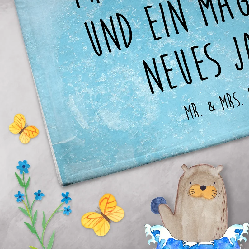 Gästehandtuch Eichhörnchen Weihnachtszeit