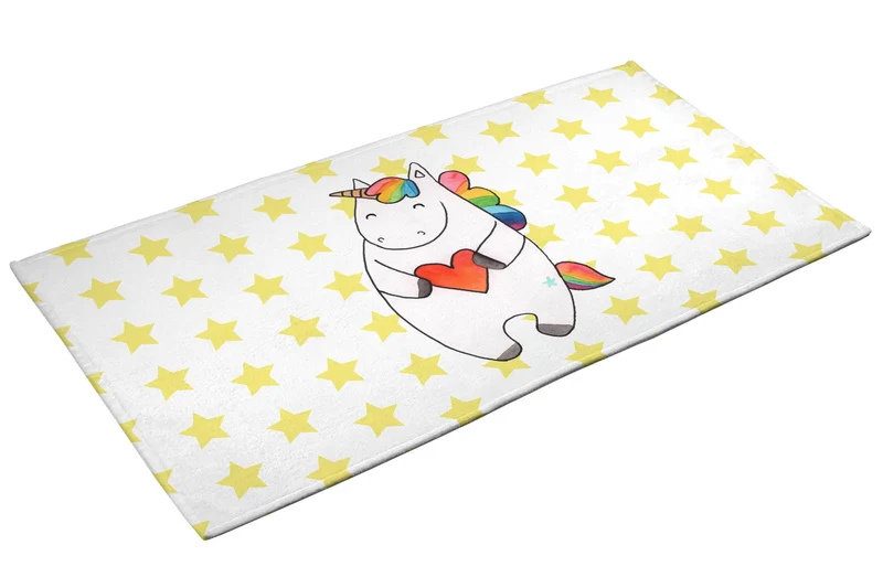 Handtuch Einhorn Herz