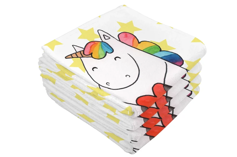 Handtuch Einhorn Herz