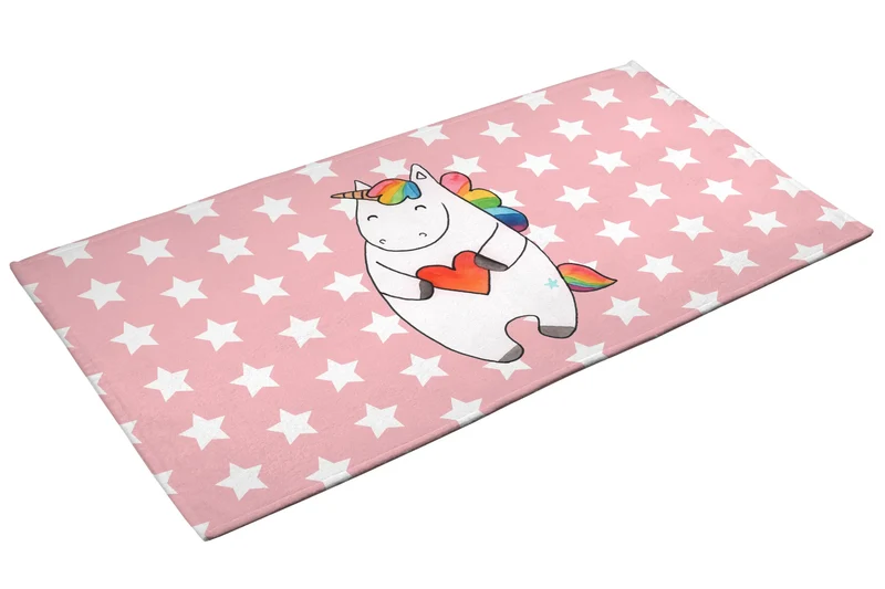 Handtuch Einhorn Herz