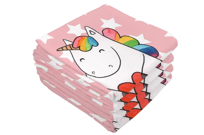 Handtuch Einhorn Herz