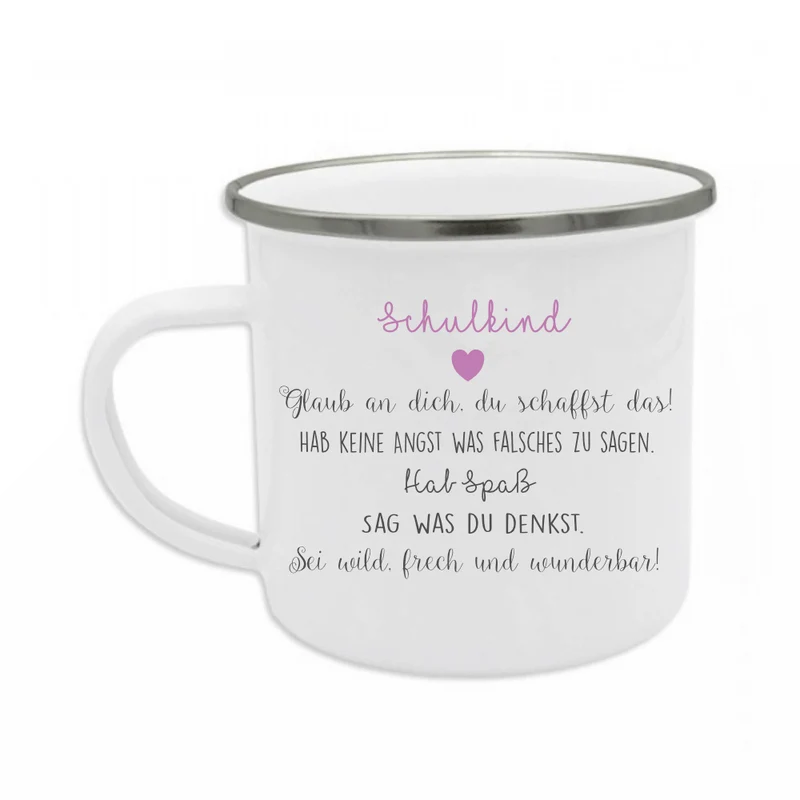 Tasse "Du bist 1. Klasse" zur Einschulung | Geschenk zum Schulbeginn für Jungen u. Mädchen | Kreative Geschenkidee zum Schulstart | 2 Farbvarianten zur Auswahl