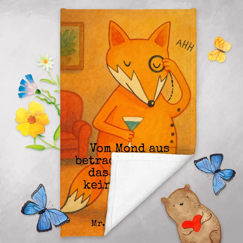 Gästehandtuch Fuchs Lord Design