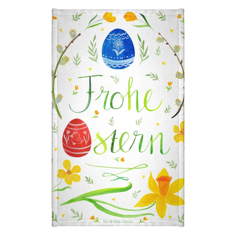 Gästehandtuch Ostern Frohe Ostern