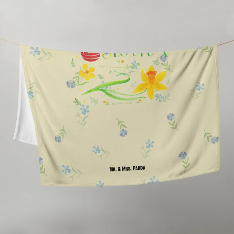 Babydecke Ostern Frohe Ostern