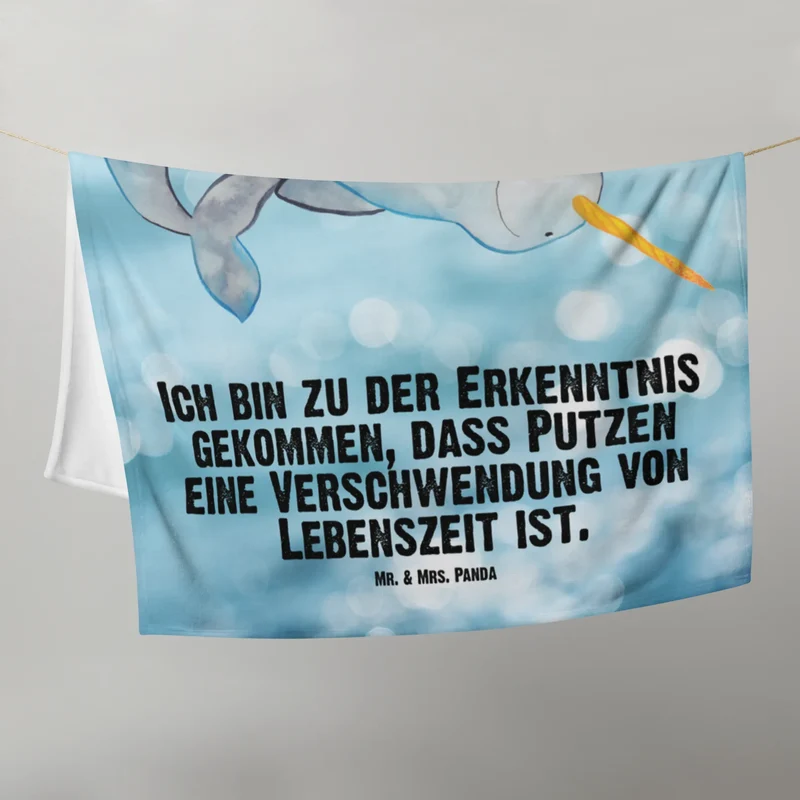Babydecke Narwal