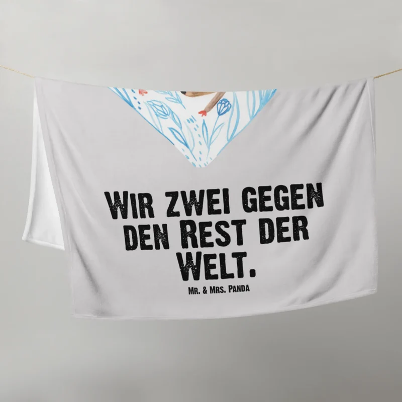 Babydecke Mäuse Herz