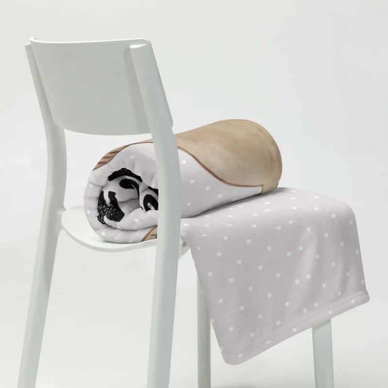 Babydecke Bären mit Hut