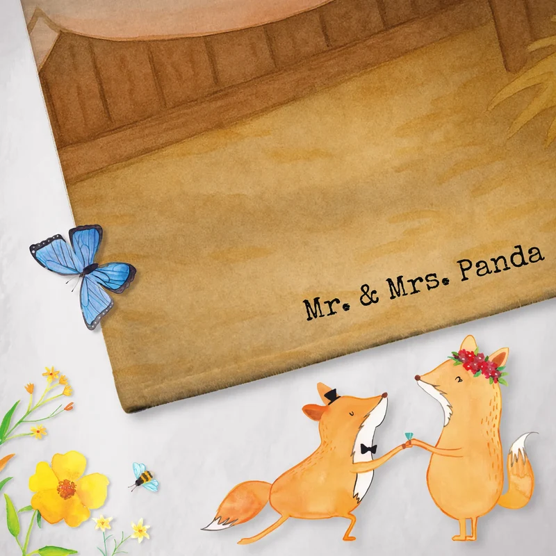 Badehandtuch Pferd Springen Design