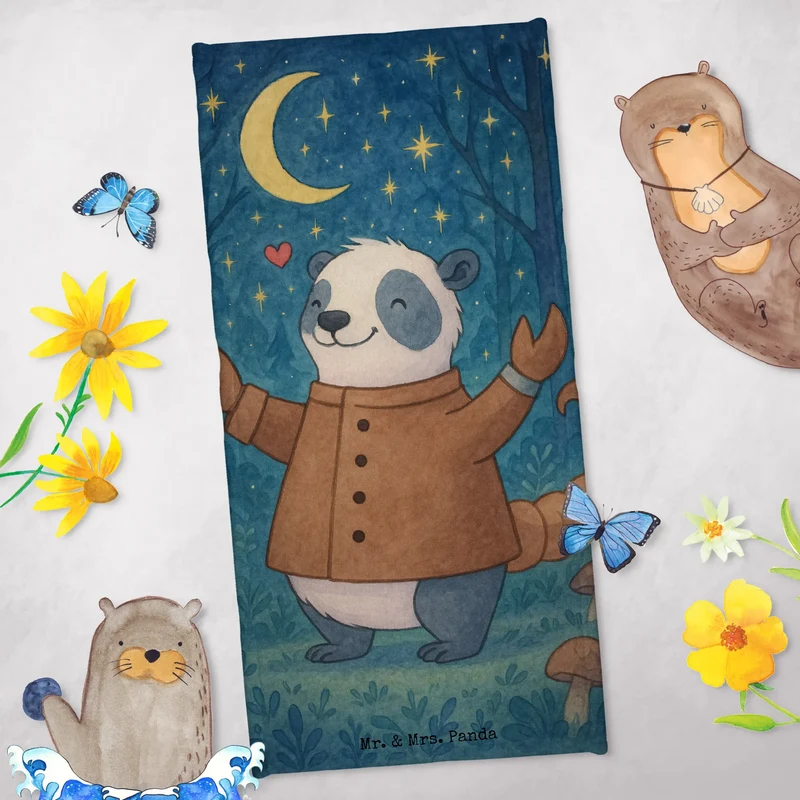 Badehandtuch Skorpion Astrologie Design