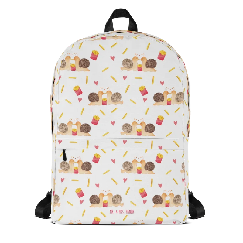 Rucksack Schnecken Liebe Muster