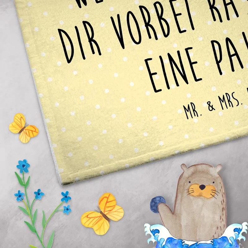 Gästehandtuch Schildkröte Pause