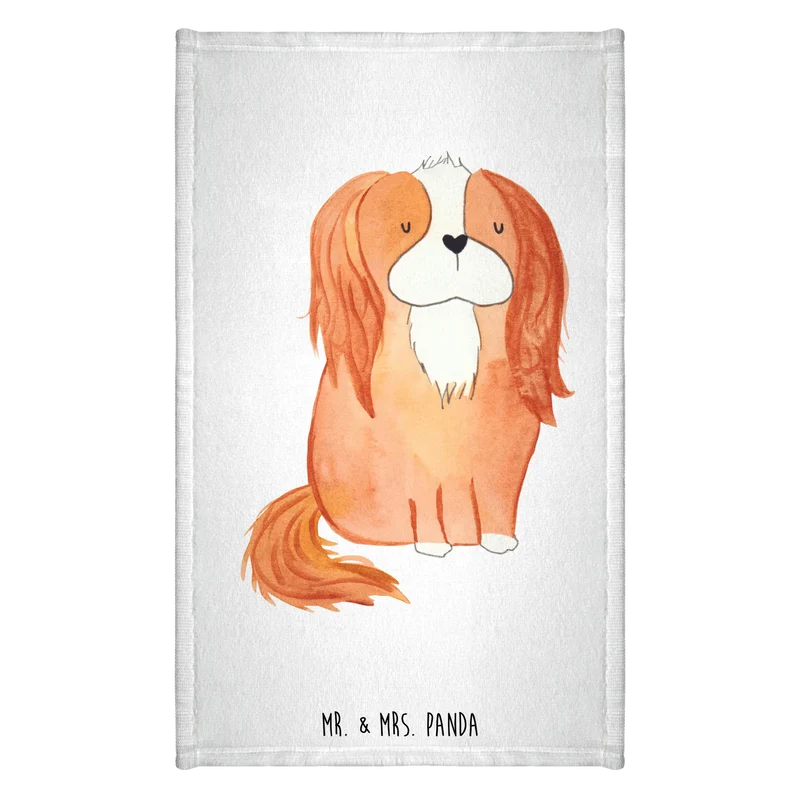 Gästehandtuch Hund Cavalier King Charles Spaniel