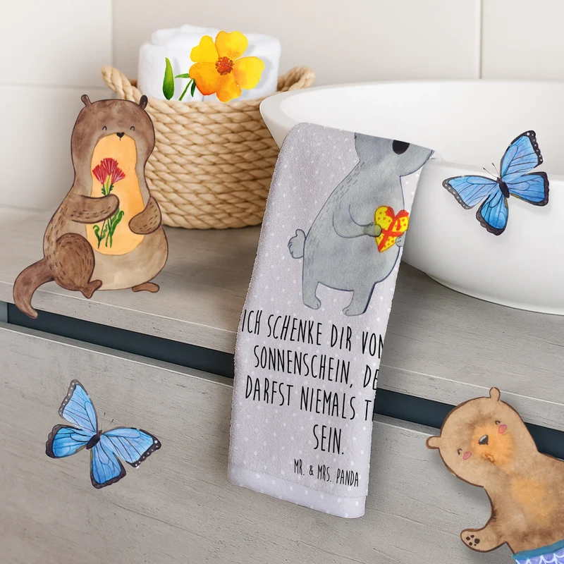 Gästehandtuch Koala Geschenk