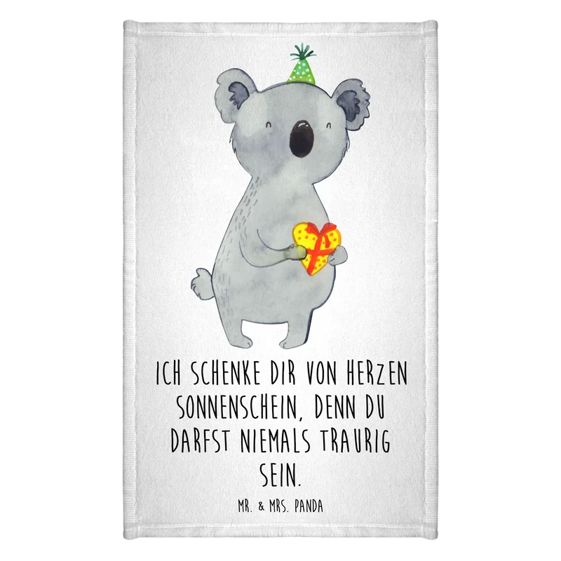 Gästehandtuch Koala Geschenk