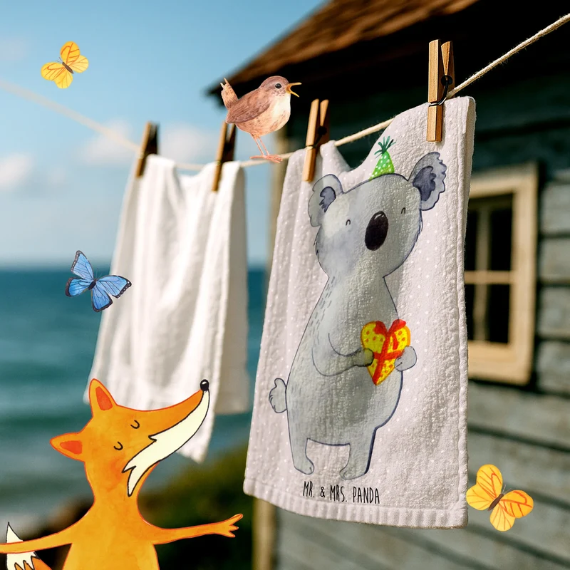 Gästehandtuch Koala Geschenk