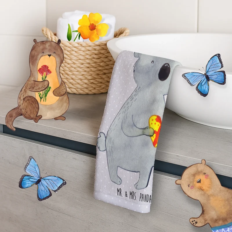 Gästehandtuch Koala Geschenk