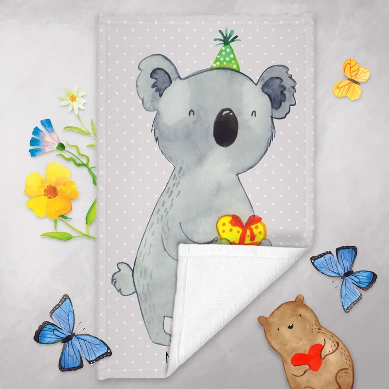 Gästehandtuch Koala Geschenk