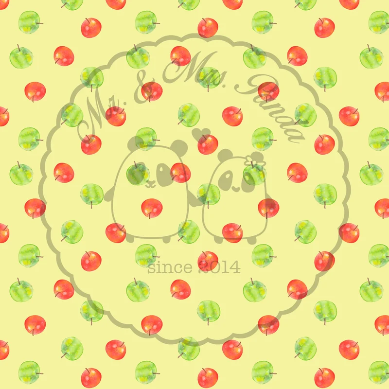Bettwäsche Apfel Traum Muster
