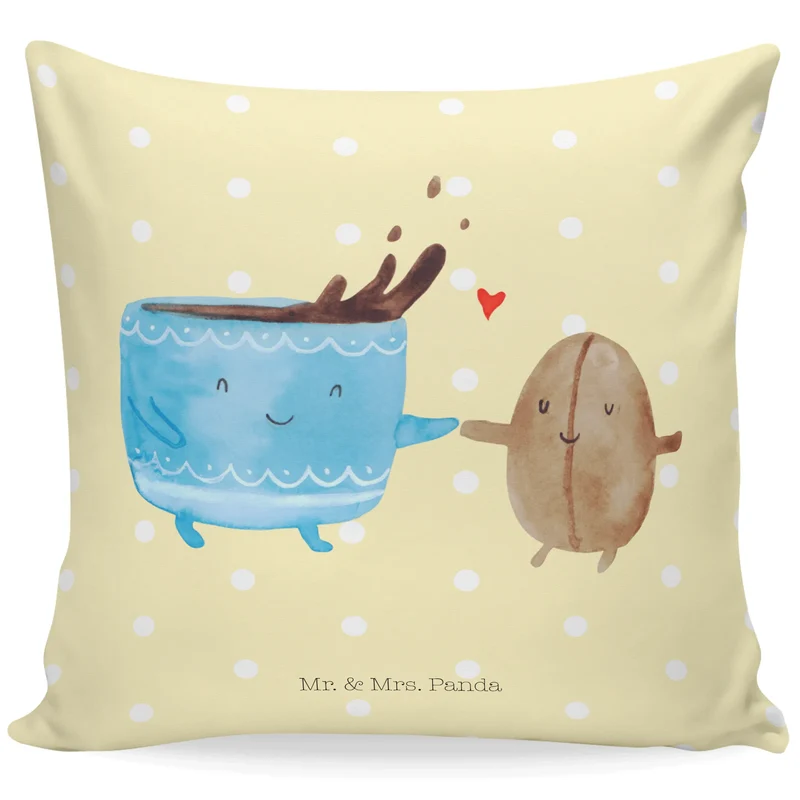 40x40 Kissen Kaffee Bohne