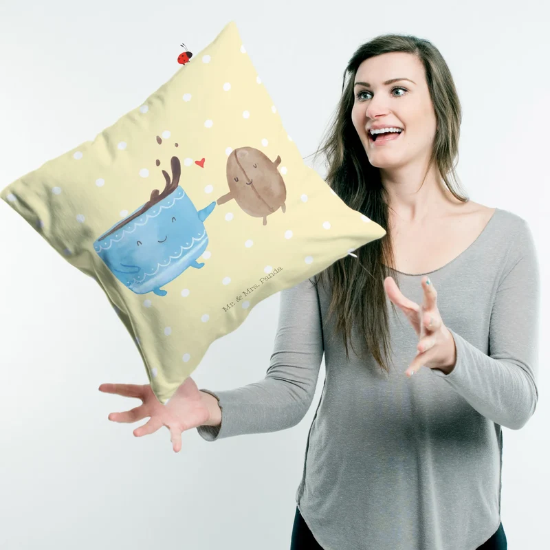 40x40 Kissen Kaffee Bohne