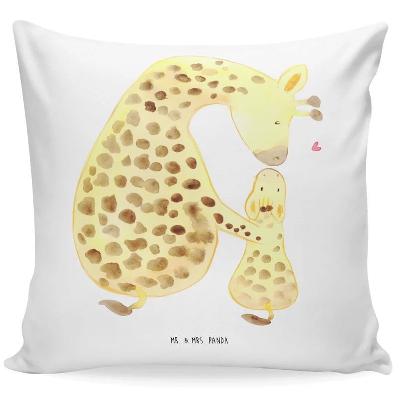 40x40 Kissen Giraffe Kind