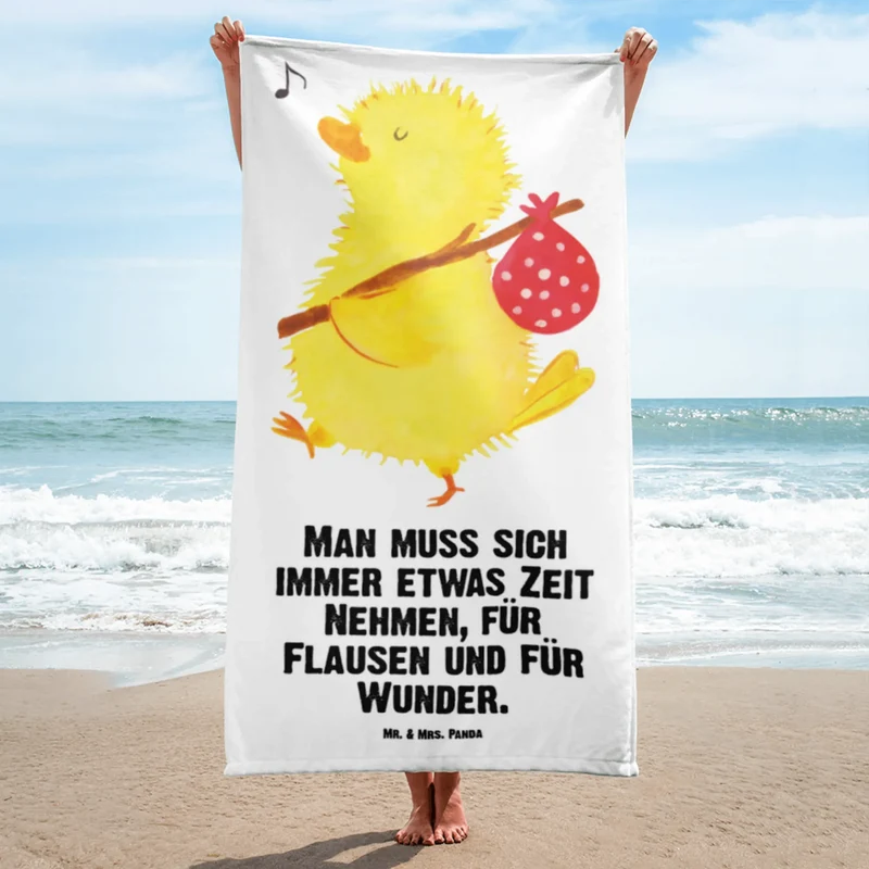 XL Badehandtuch Küken Wander