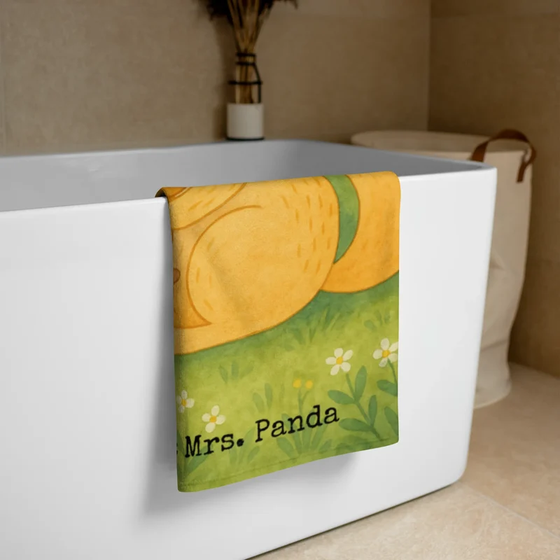 XL Badehandtuch Fuchs Mama Design