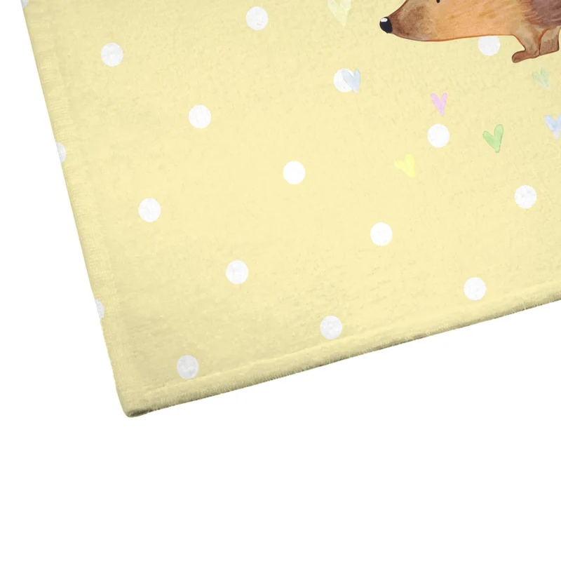Handtuch Igel Herzen