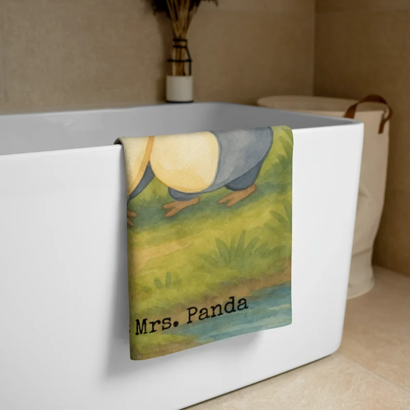 XL Badehandtuch Pinguine Kuscheln Design