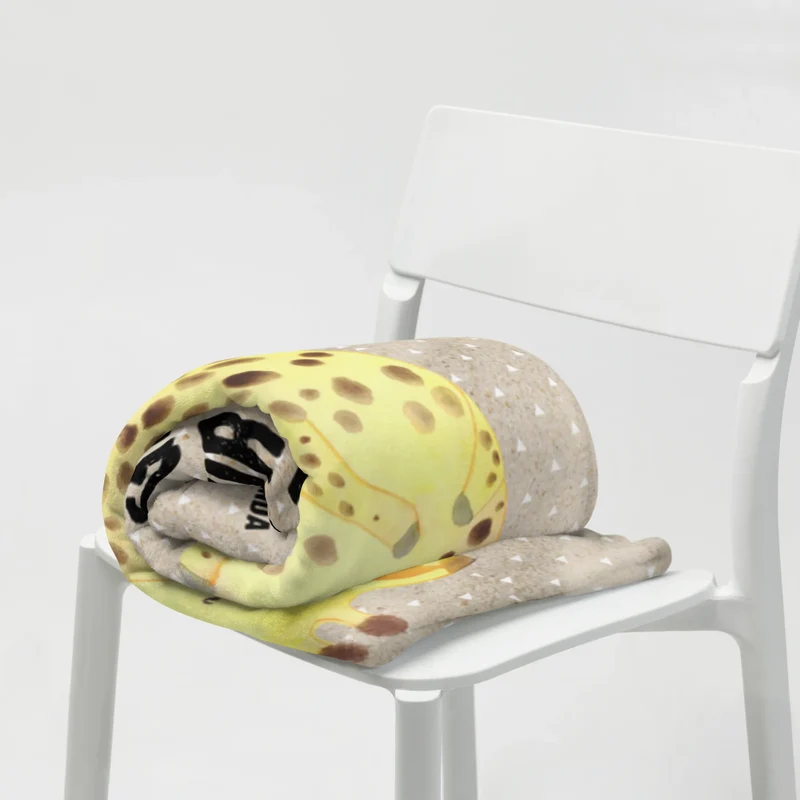 Babydecke Giraffe Zufrieden
