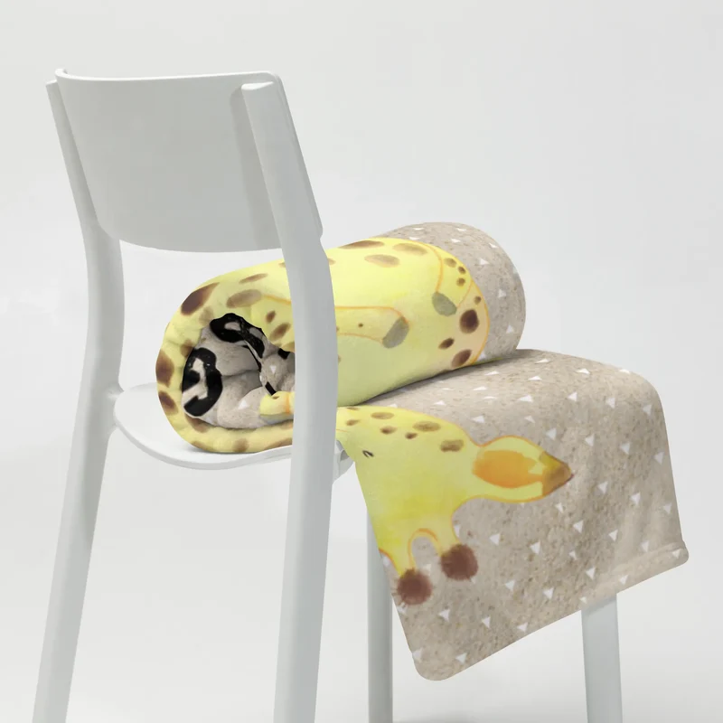 Babydecke Giraffe Zufrieden