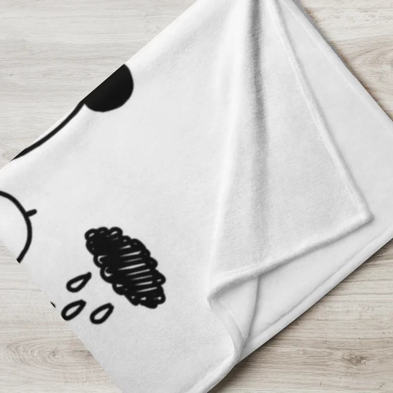 Babydecke Panda Zusammenhalt