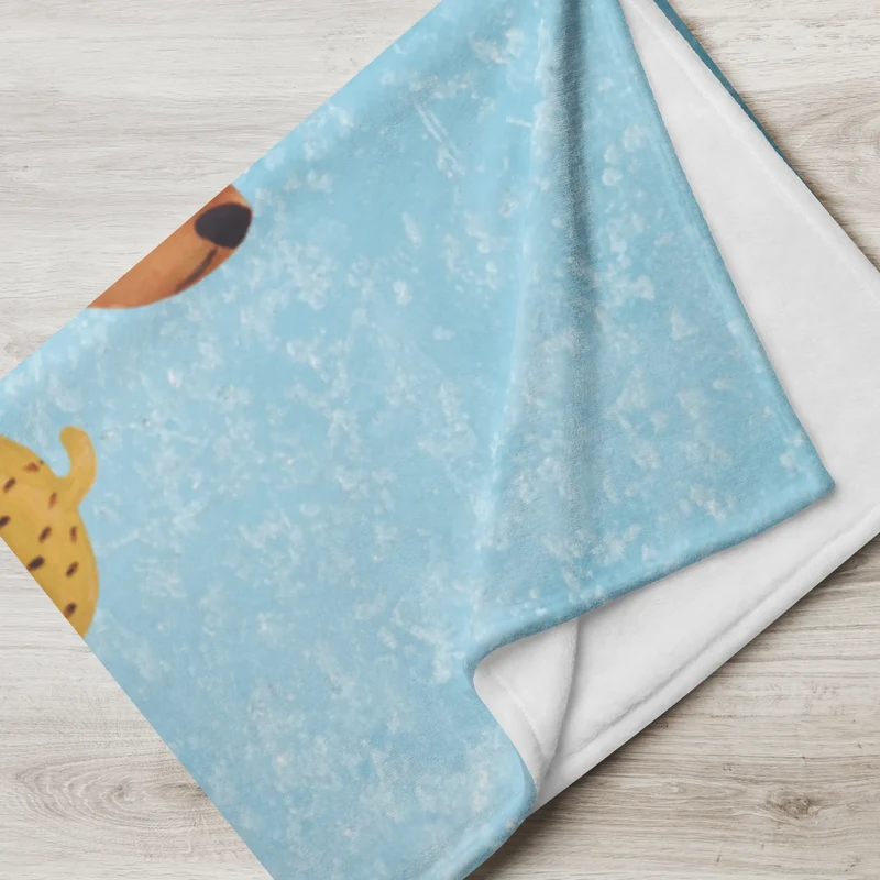 Babydecke Eichhörnchen Weihnachten