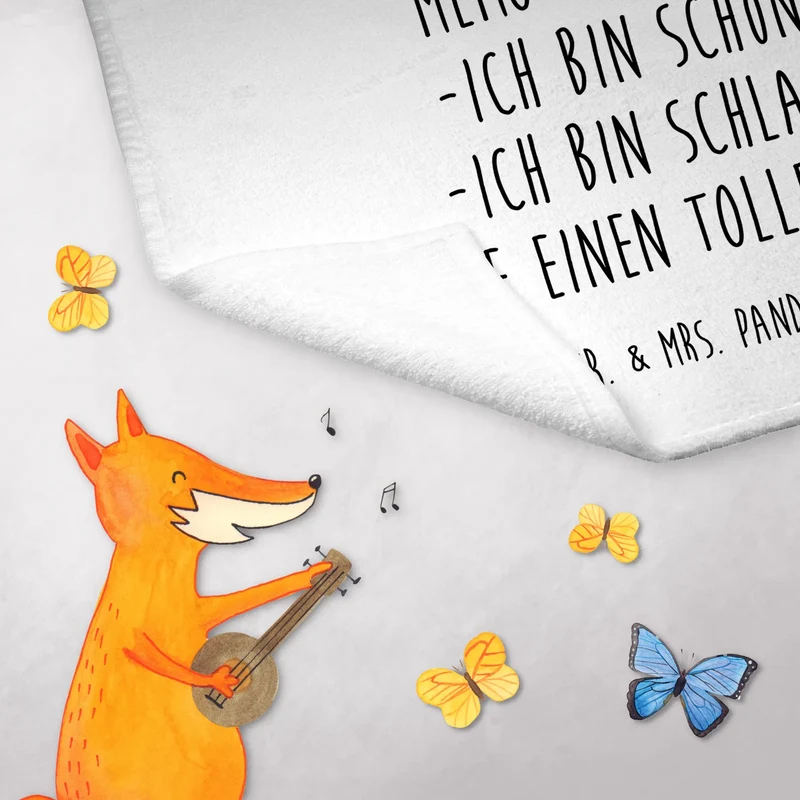 Gästehandtuch Corgi Po