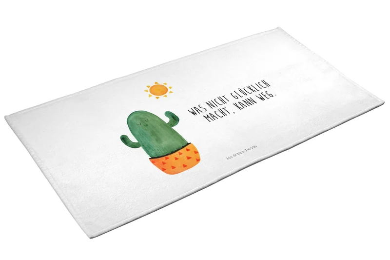 Handtuch Kaktus Sonne